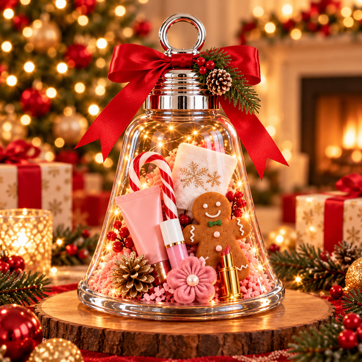🎁 DIY Christmas Bell Gift Box – Turn Small Gifts into One Big Surprise🎄