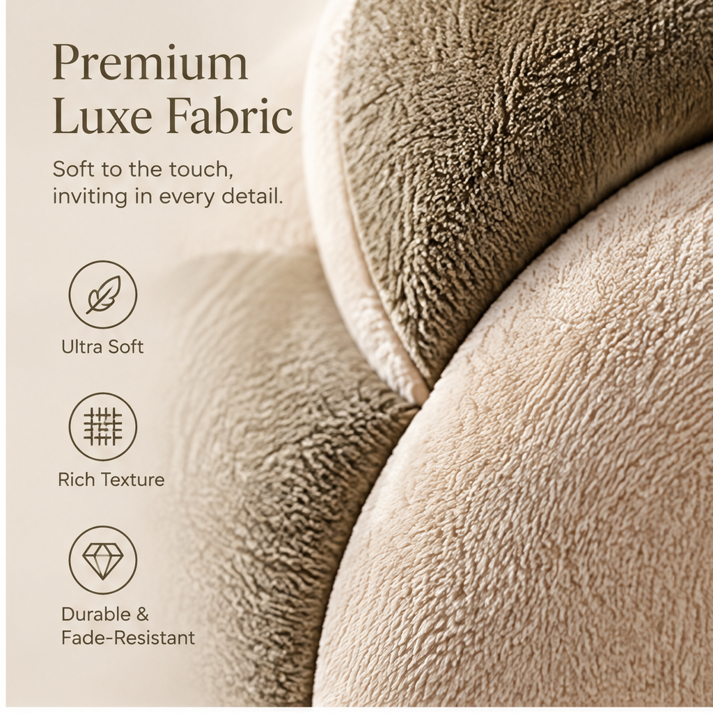 FLORAZN Premium Sculptural Throw Pillow