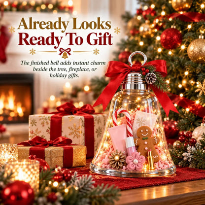 🎁 DIY Christmas Bell Gift Box – Turn Small Gifts into One Big Surprise🎄