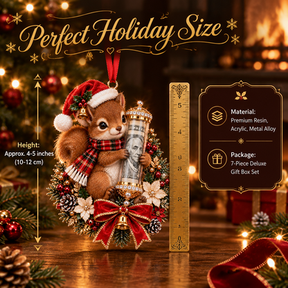 🎁Christmas Cute Animal Cash Gift Ornament 🍈– Holiday Tree Decoration🎄💵