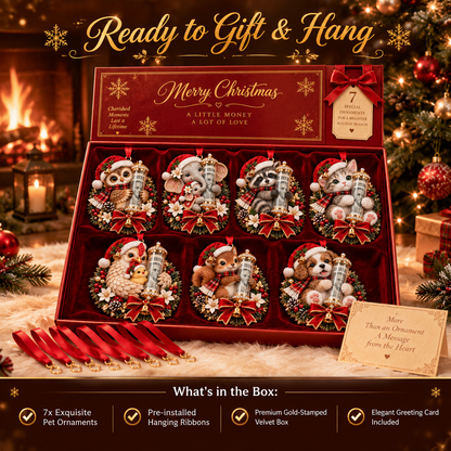 🎁Christmas Cute Animal Cash Gift Ornament 🍈– Holiday Tree Decoration🎄💵