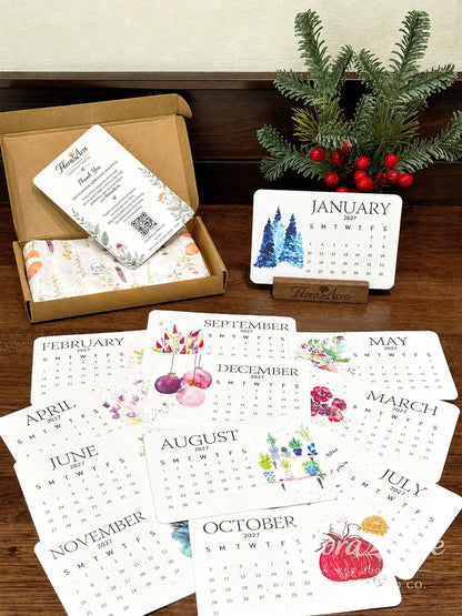 🌱 2027 Plantable Seed Calendar🍈 – A year of beauty, new life on every page! 🌸🎁